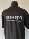 Sorry - T-shirt Heren